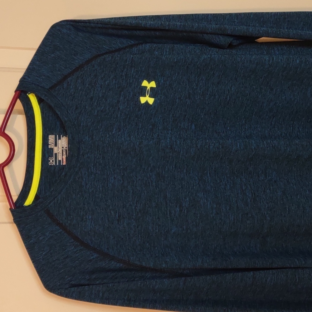 Under Armour Heather Blue Loose Fit Size XL - Picture 2 of 4